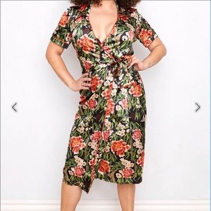 We Are HAH wrap dress (size small) NWT